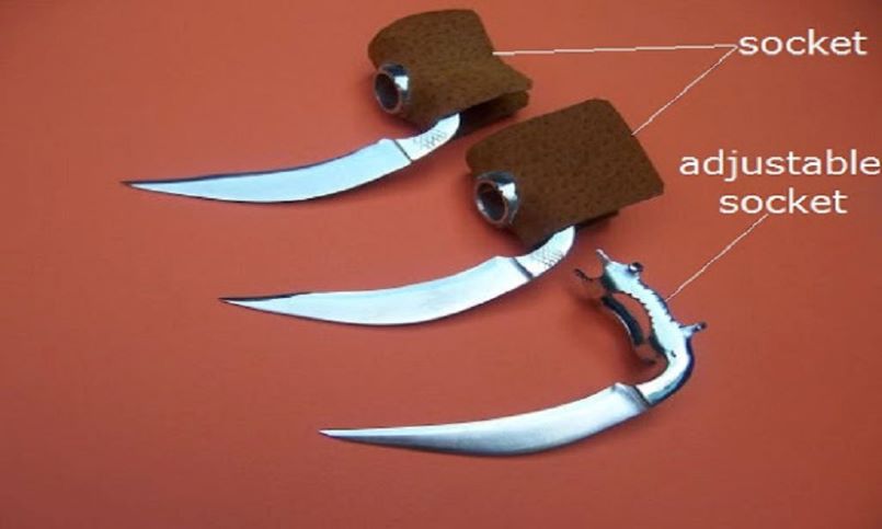Cựa dao được trang bị cho gà chiến